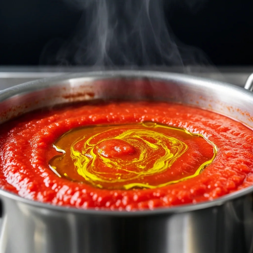 Fresh tomatoes and olive oil
