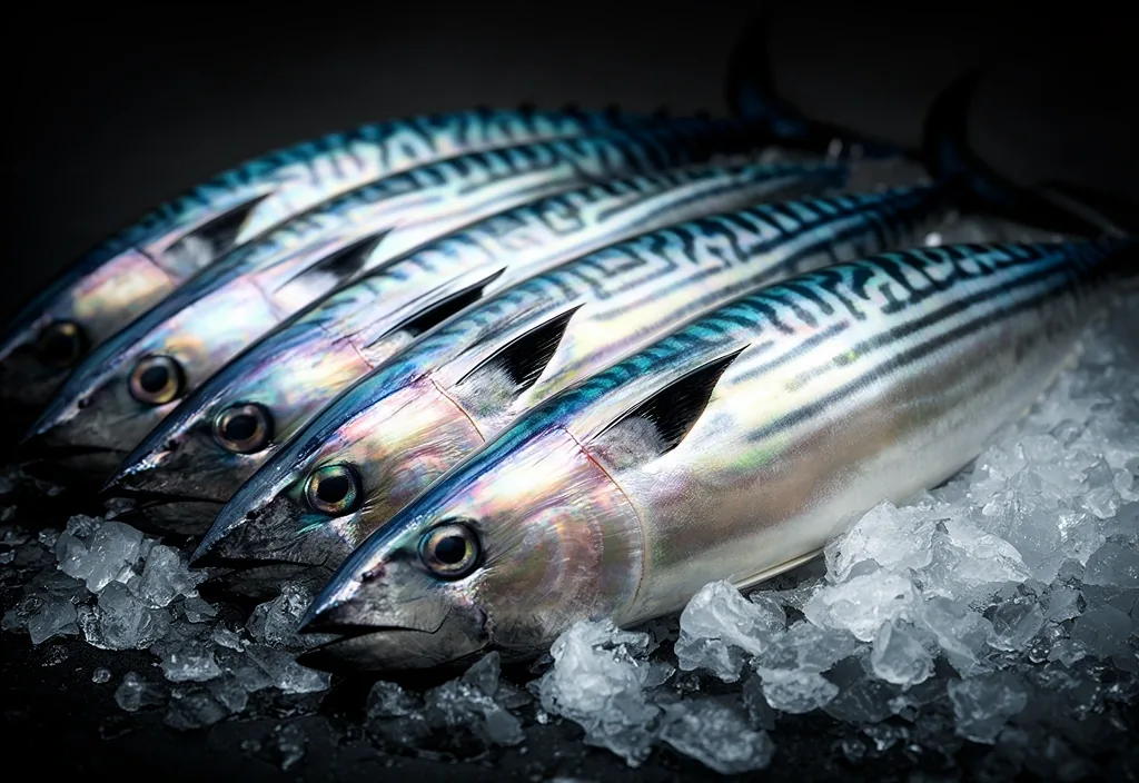 Fresh sustainable mackerel
